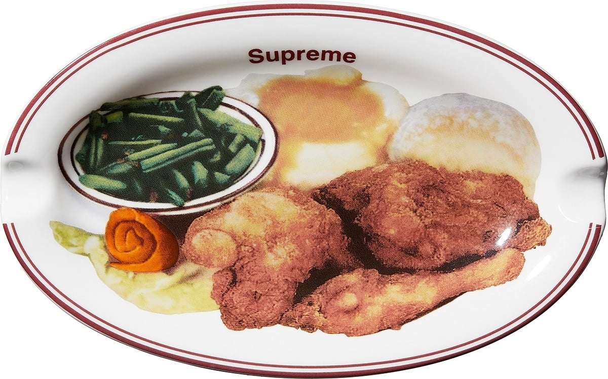 Chicken Dinner Plate Ashtray